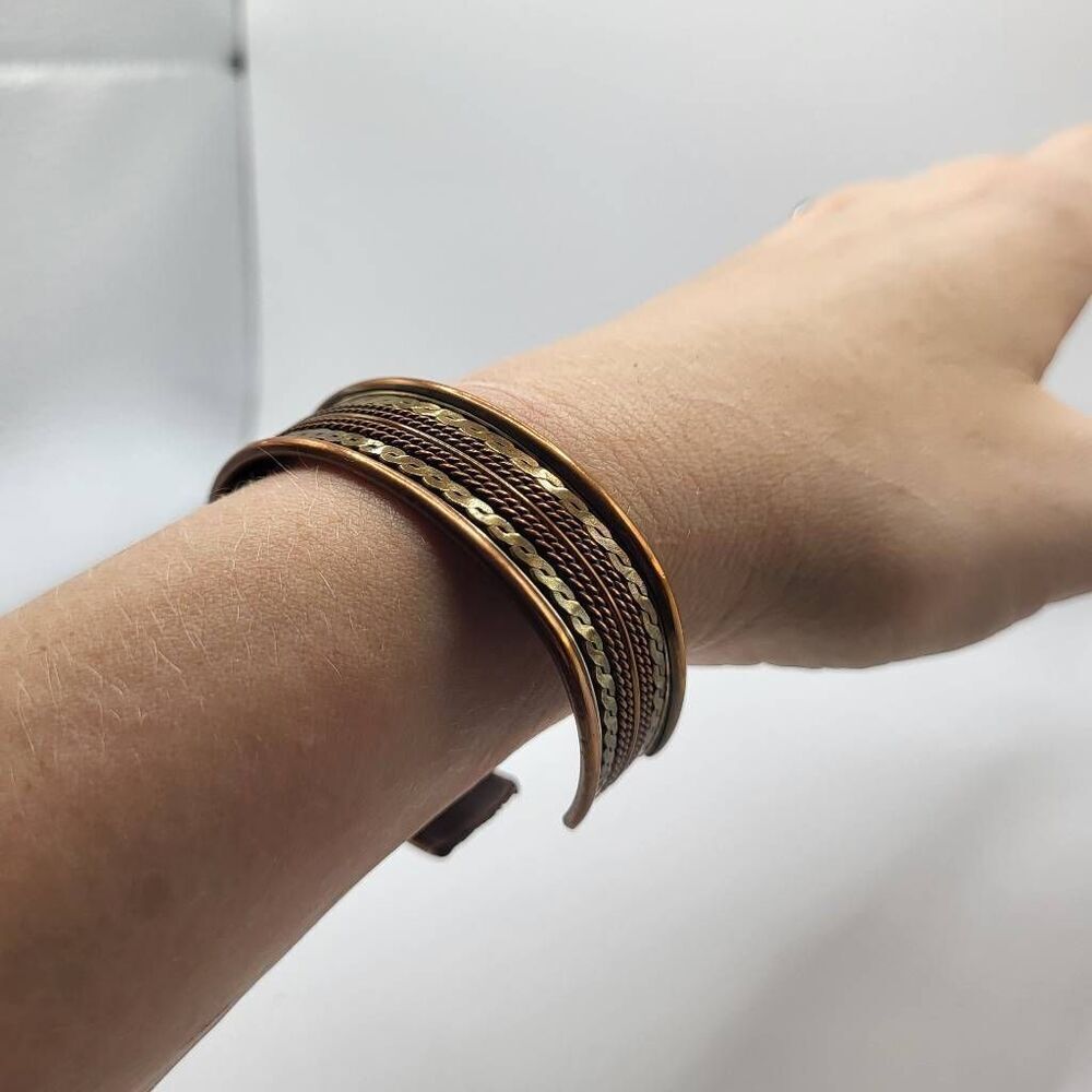 Artisan Made Genuine Copper Bracelet
